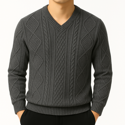 Savoni Cable-Knit Sweater