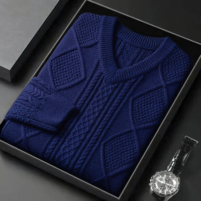 Savoni Cable-Knit Sweater