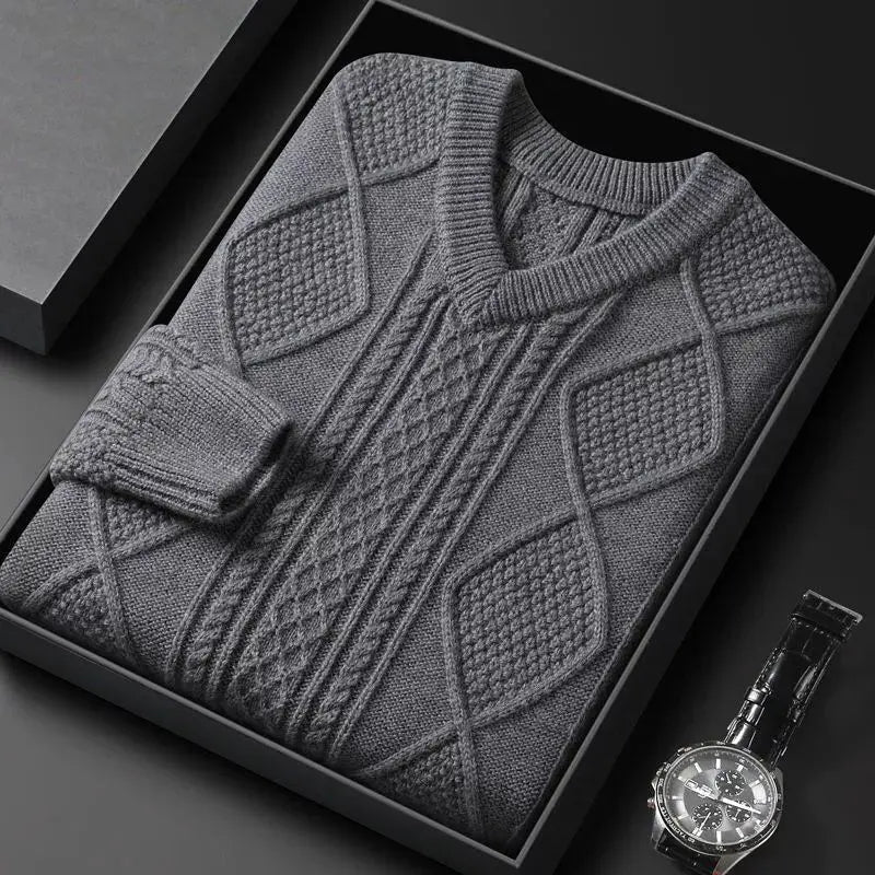 Savoni Cable-Knit Sweater