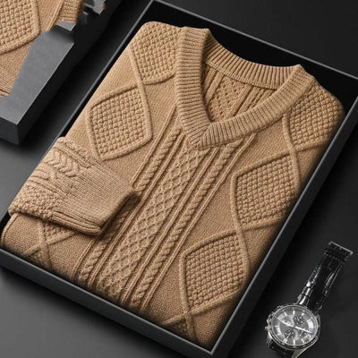 Savoni Cable-Knit Sweater